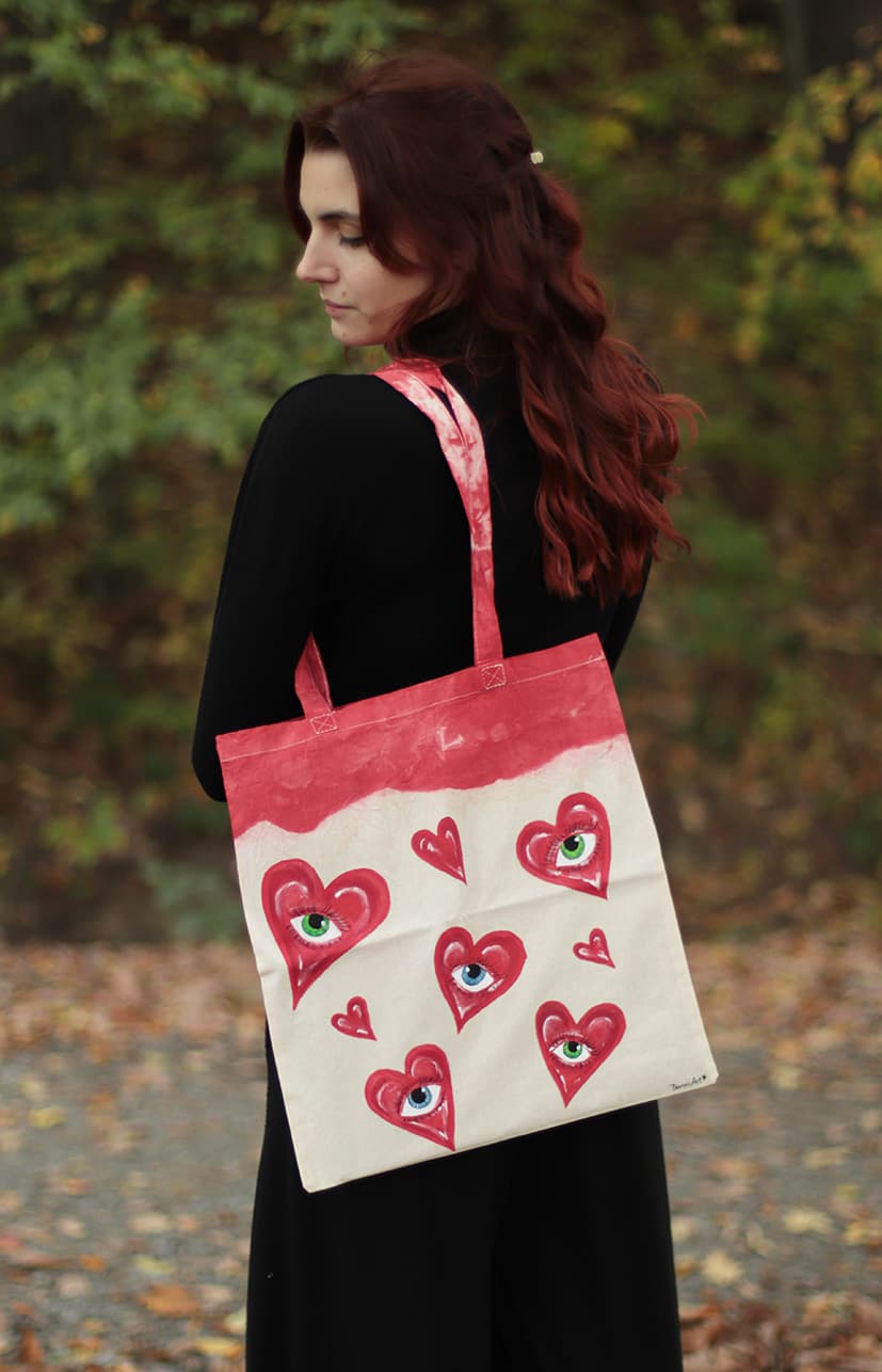 Malba a batika na plátěnku